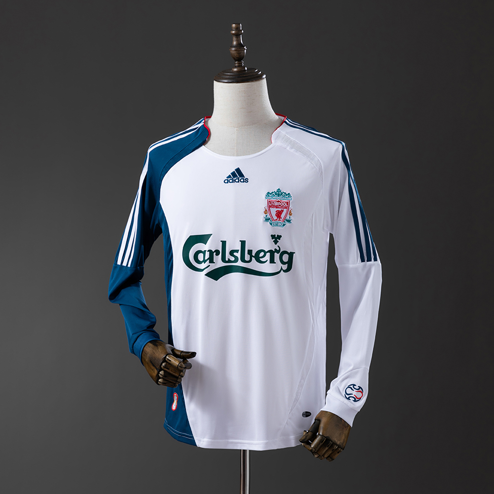 Liverpool 06/08 Away Long Sleeve Retro Jersey