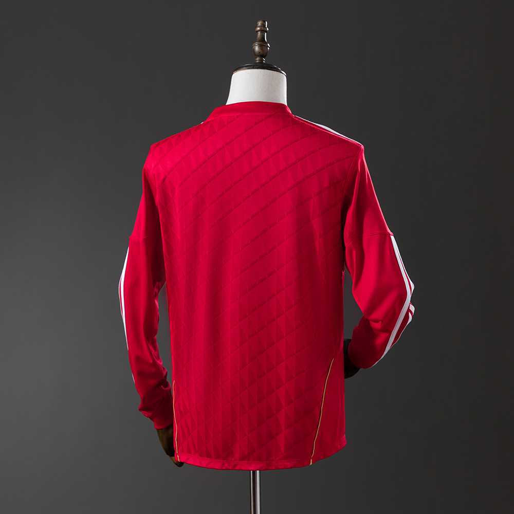 Liverpool 10/11 Home Long Sleeve Retro Jersey Foto 2