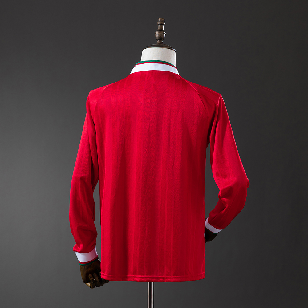 Liverpool 93/95 home long sleevev Retro Jersey Foto 2