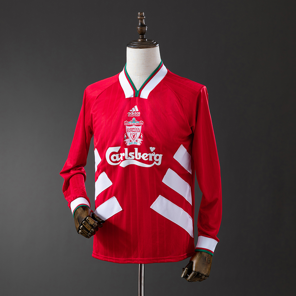 Liverpool 93/95 home long sleevev Retro Jersey