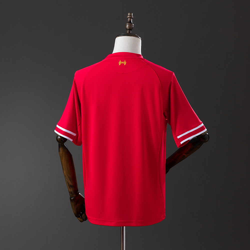 Liverpool 13/14 Home Retro Jersey Foto 2