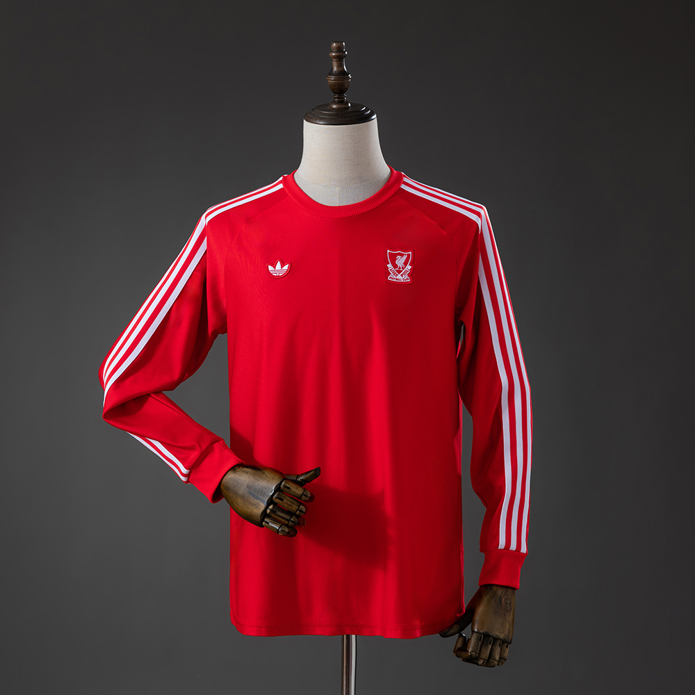 Liverpool Terrace Icons Long Sleeve T-Shirt Red