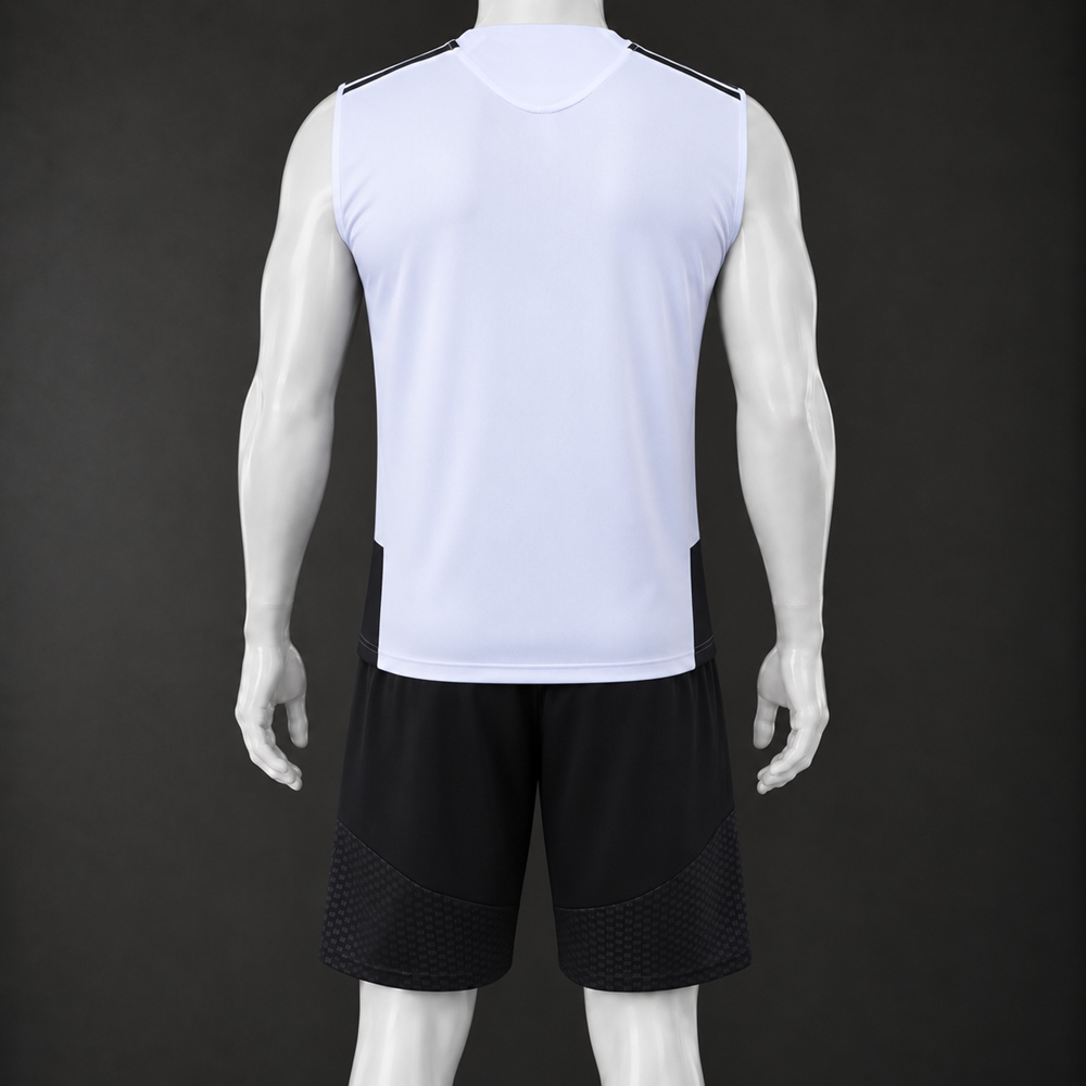 Liverpool 26/27 White Black Training Vest Kit Foto 2