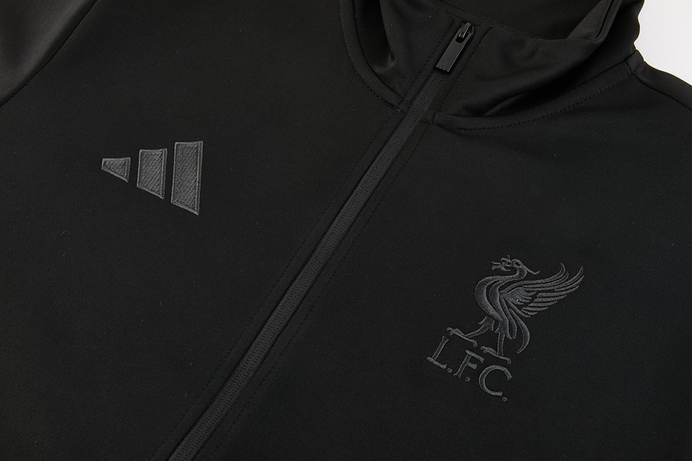 Liverpool 26/27 Black Dark Gray Jacket Kit Foto 2