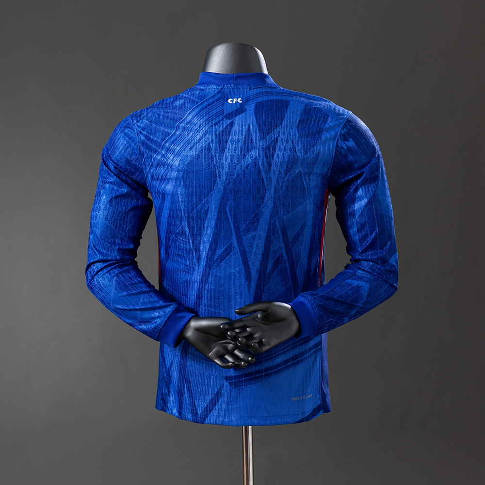 Chelsea 25/26 Home Long Sleeve Player Version Jersey Foto 2