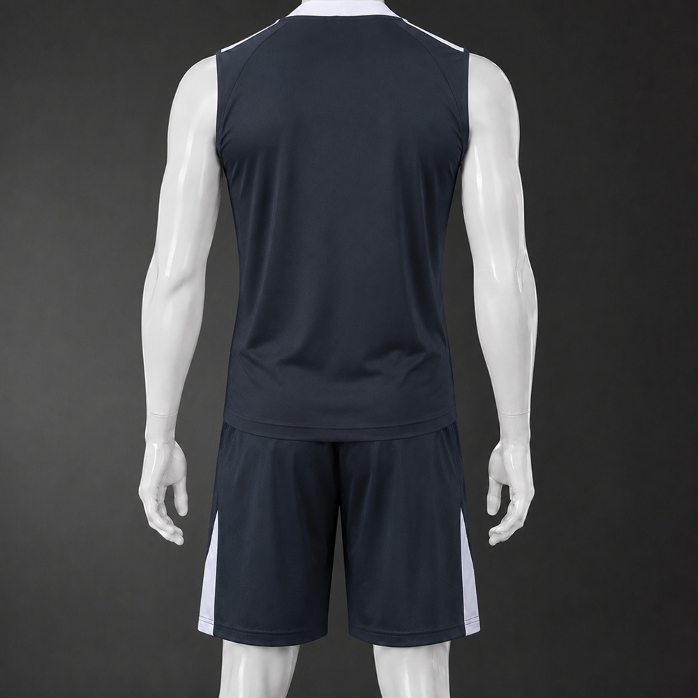 Chelsea 25/26 Dark Navy White Training Vest kit Foto 2