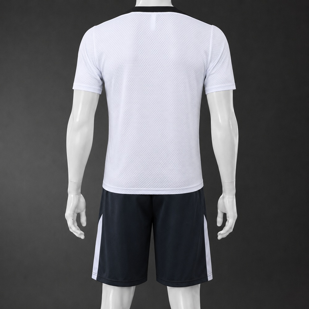 Chelsea 25/26 White Navy Short Sleeve Short Set Foto 2