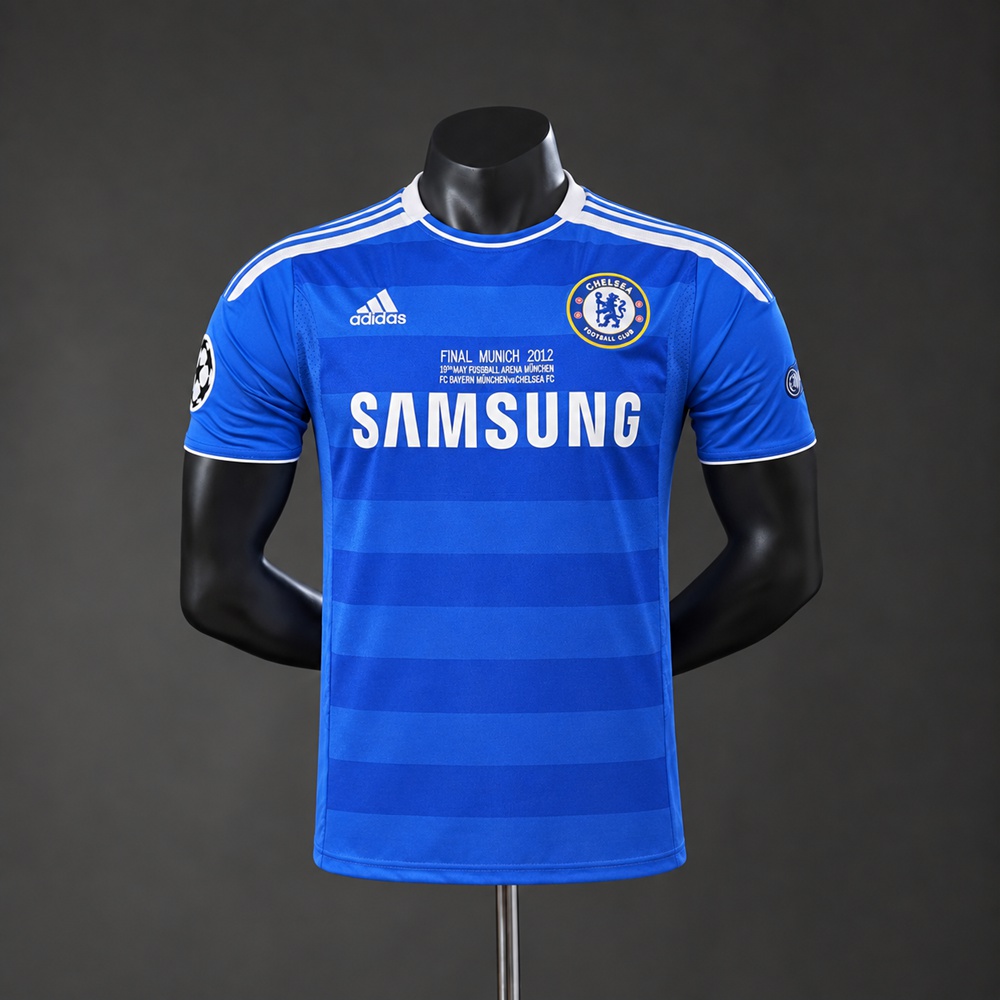 Chelsea 11/12 Home Champions League Retro Player Version Jersey