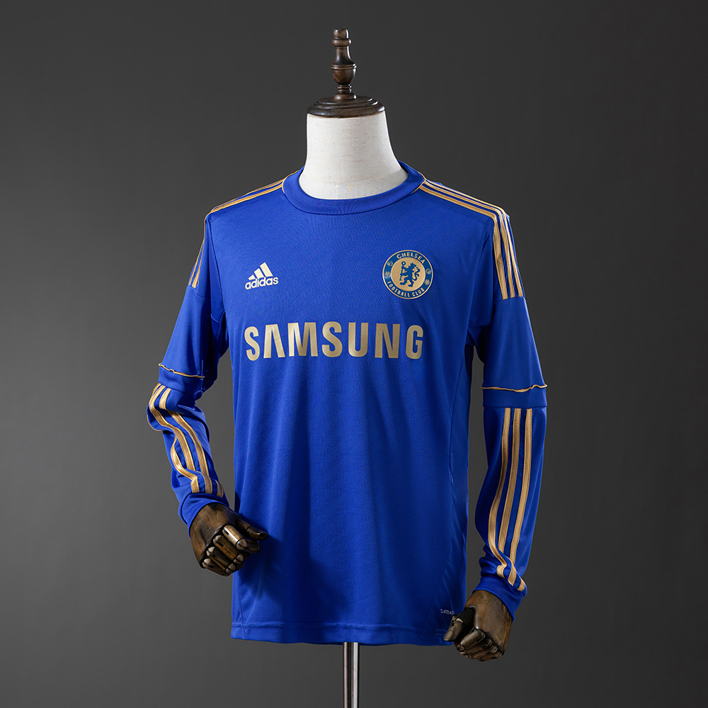 Chelsea 12/13 Home long sleeve Retro Jersey
