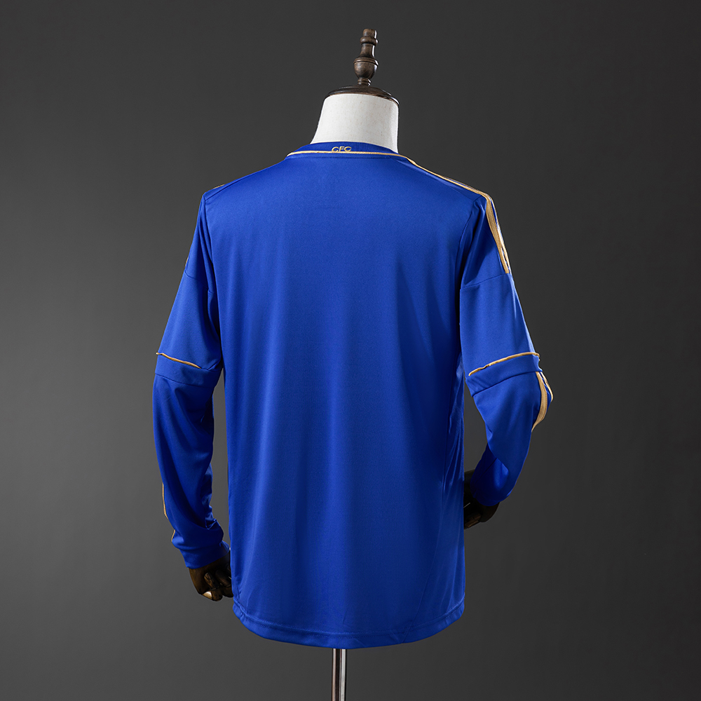Chelsea 12/13 Home long sleeve Retro Jersey Foto 2