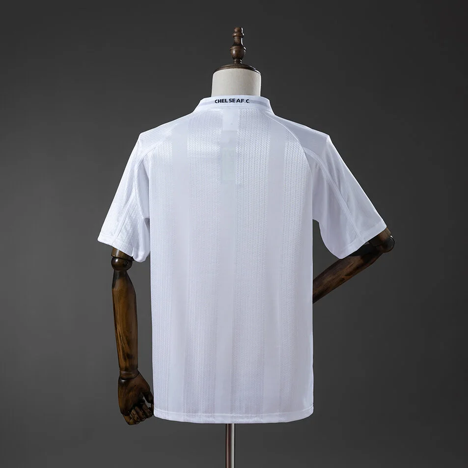 Chelsea 98/00 White Retro Jersey Foto 2