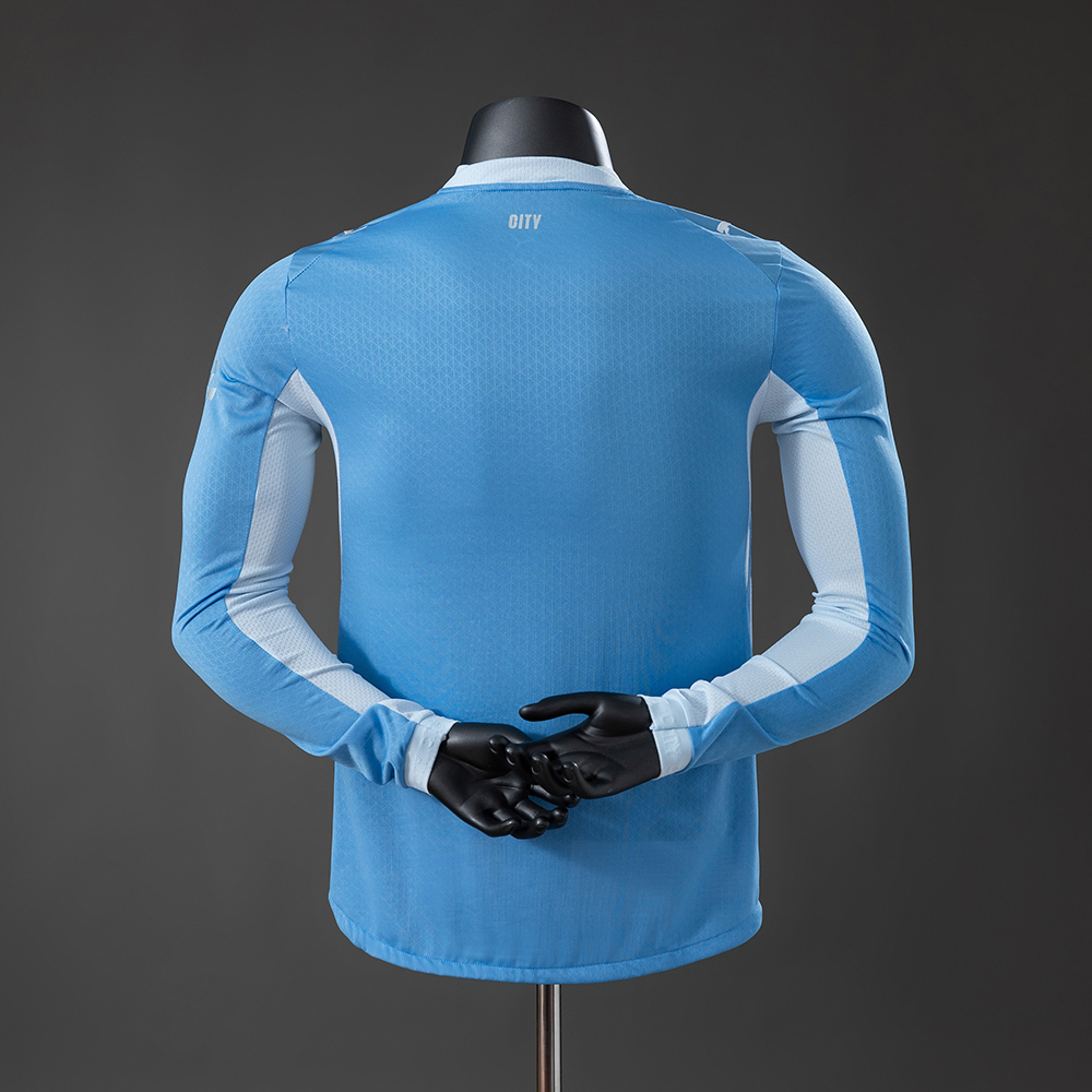 Manchester City 26/27 Home Player Version Long Sleeved Jersey Foto 2