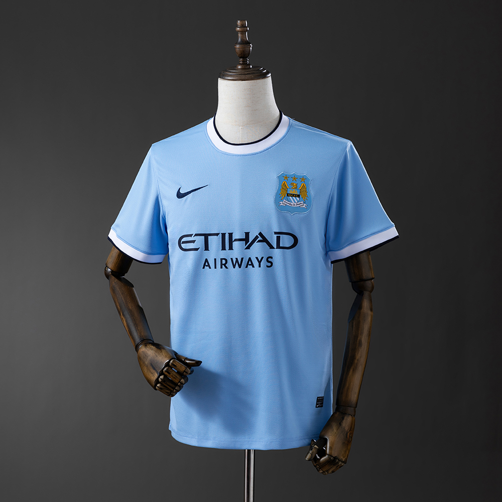Manchester City 13/14 Home Retro Jersey