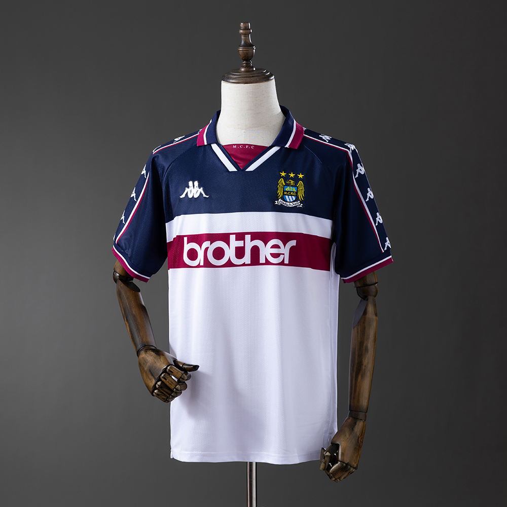 Manchester City 97/98 Away Retro Jersey