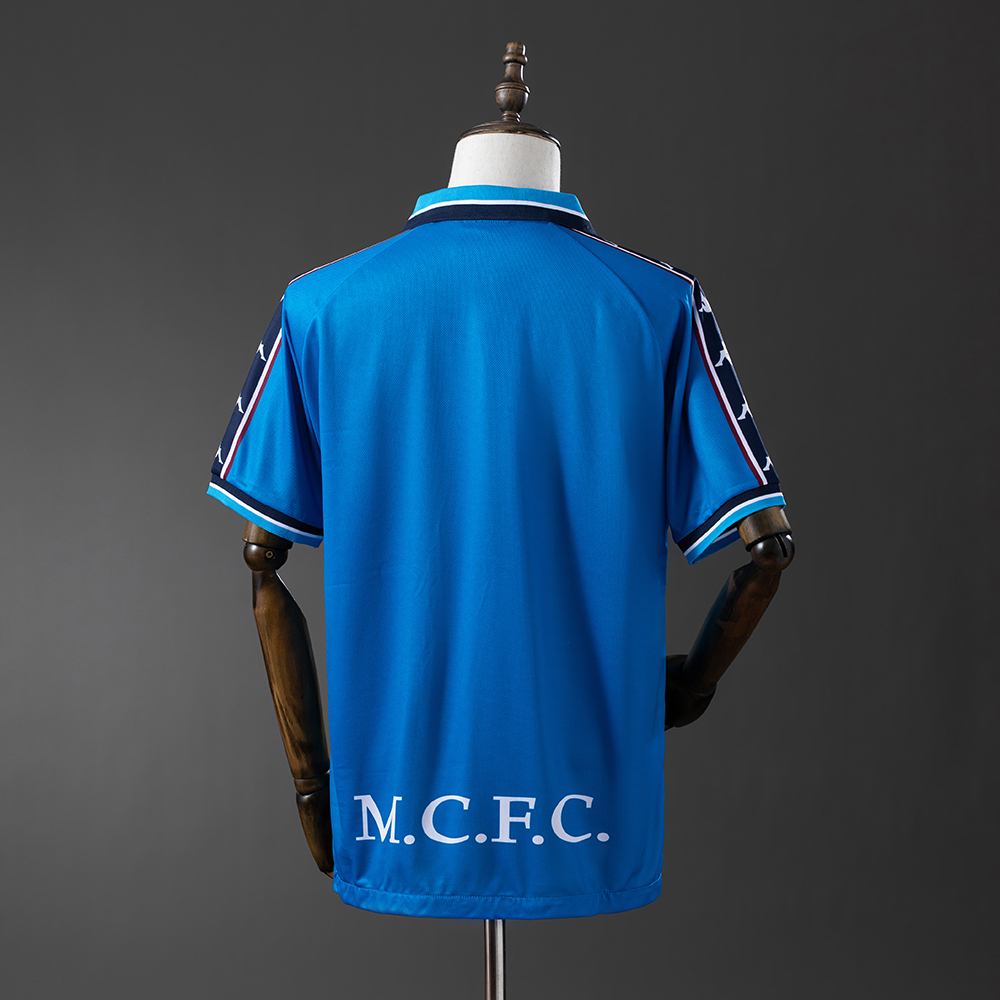 Manchester City 97/98 Home Retro Jersey Foto 2