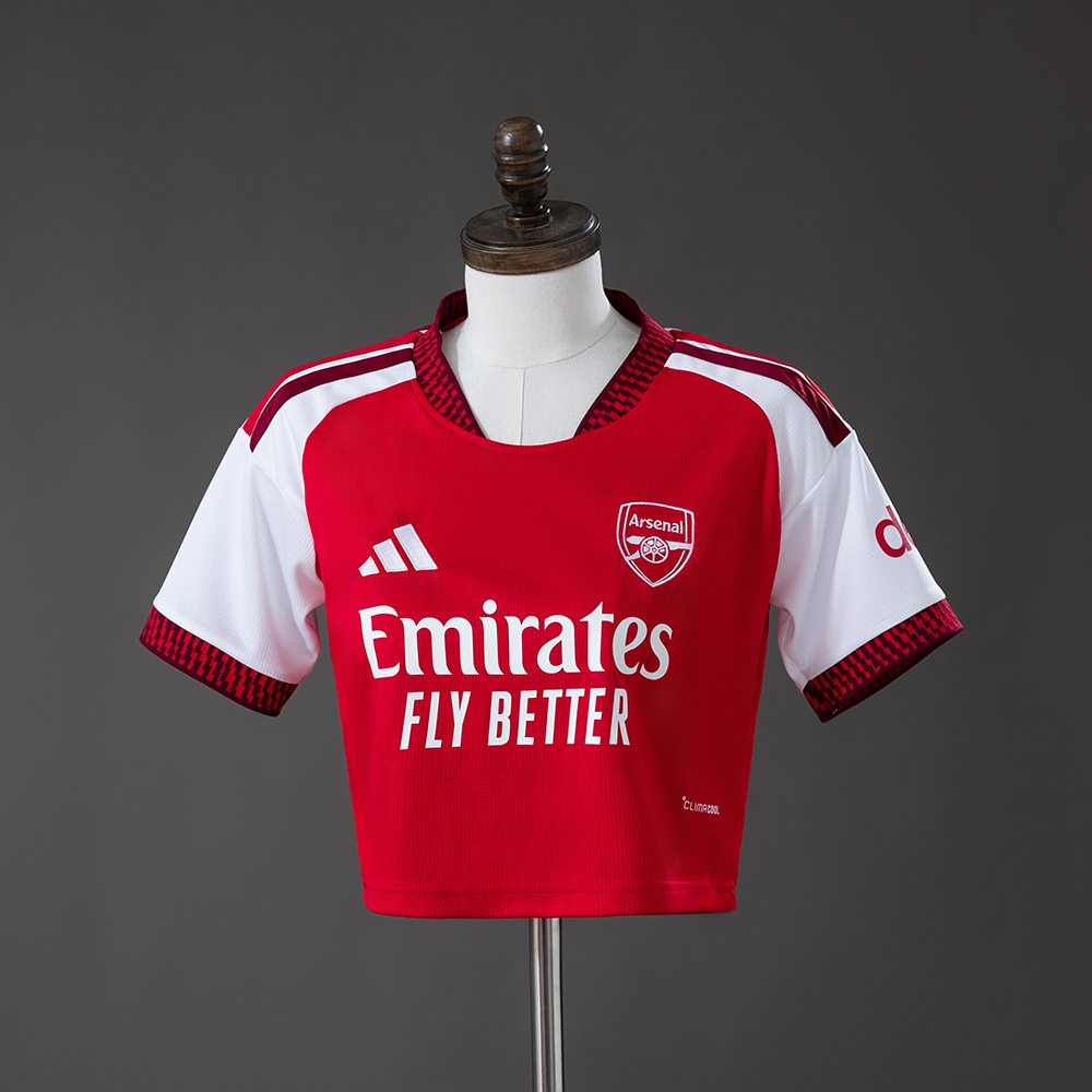 Arsenal 26/27 Home Match Women's Crop Jersey