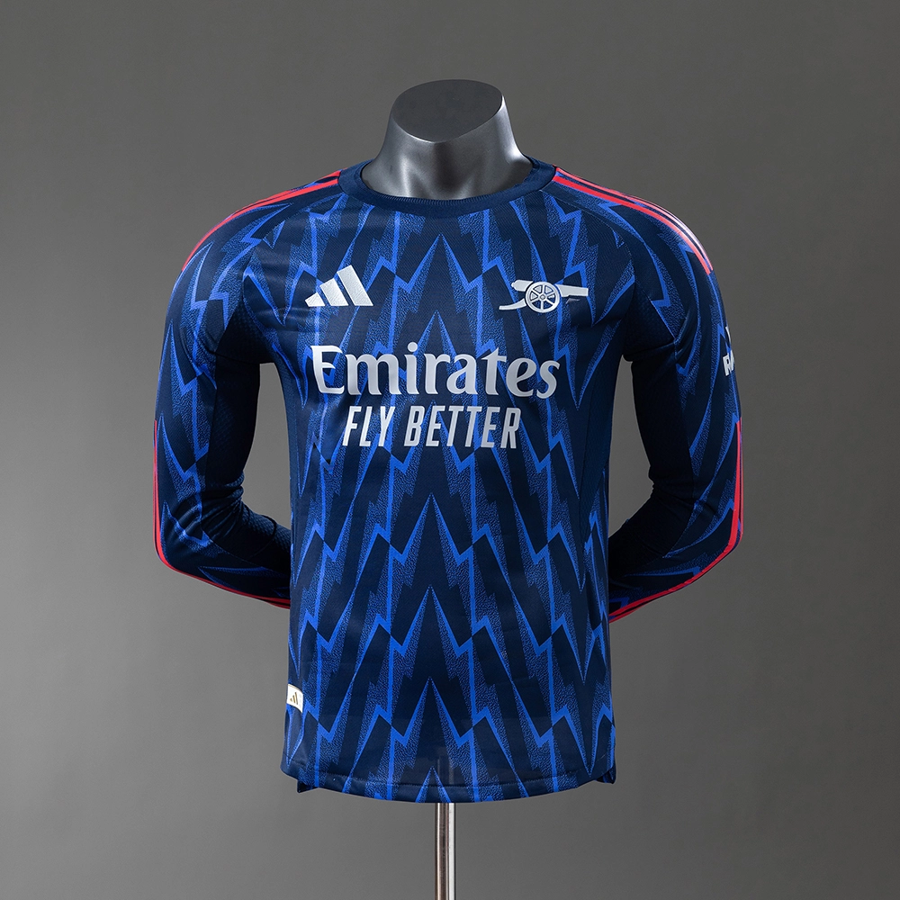 Arsenal 25/26 Away Player Version Long Sleeve Jersey