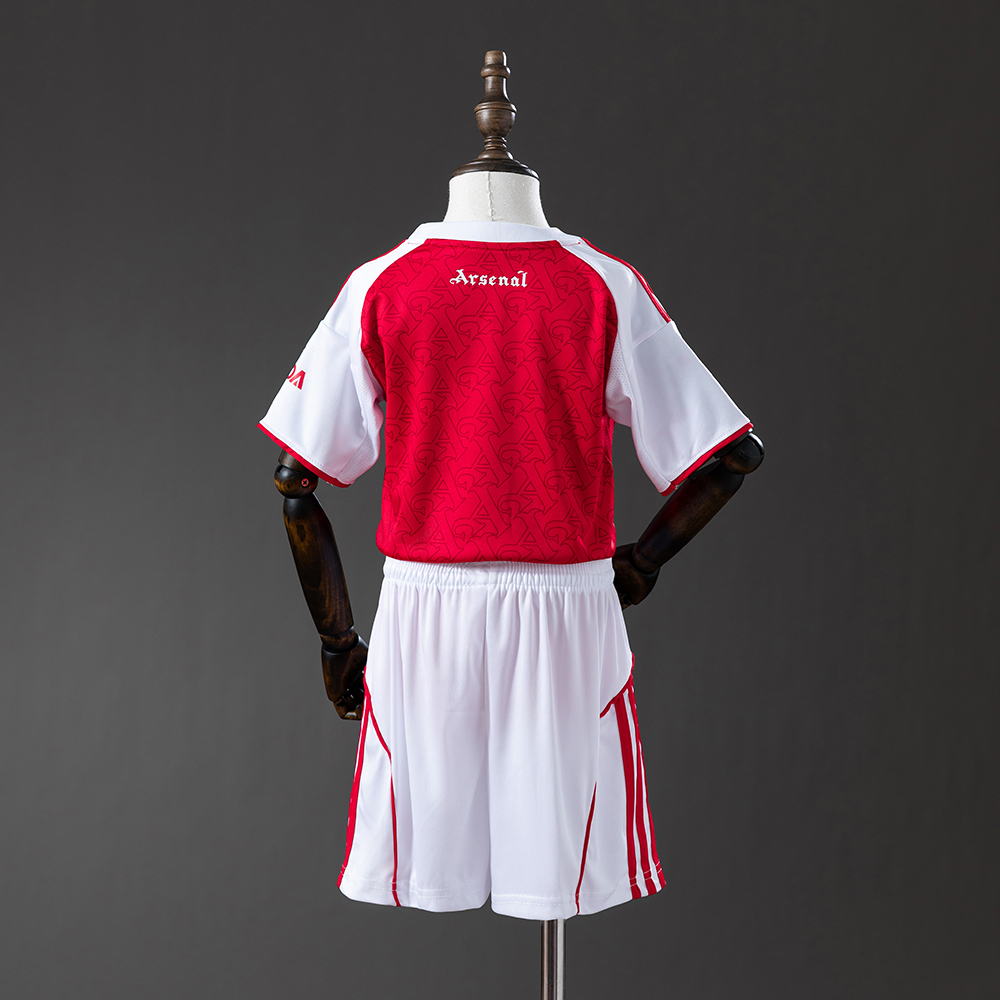 Arsenal 25/26 Home Full kids kit Jersey Foto 2