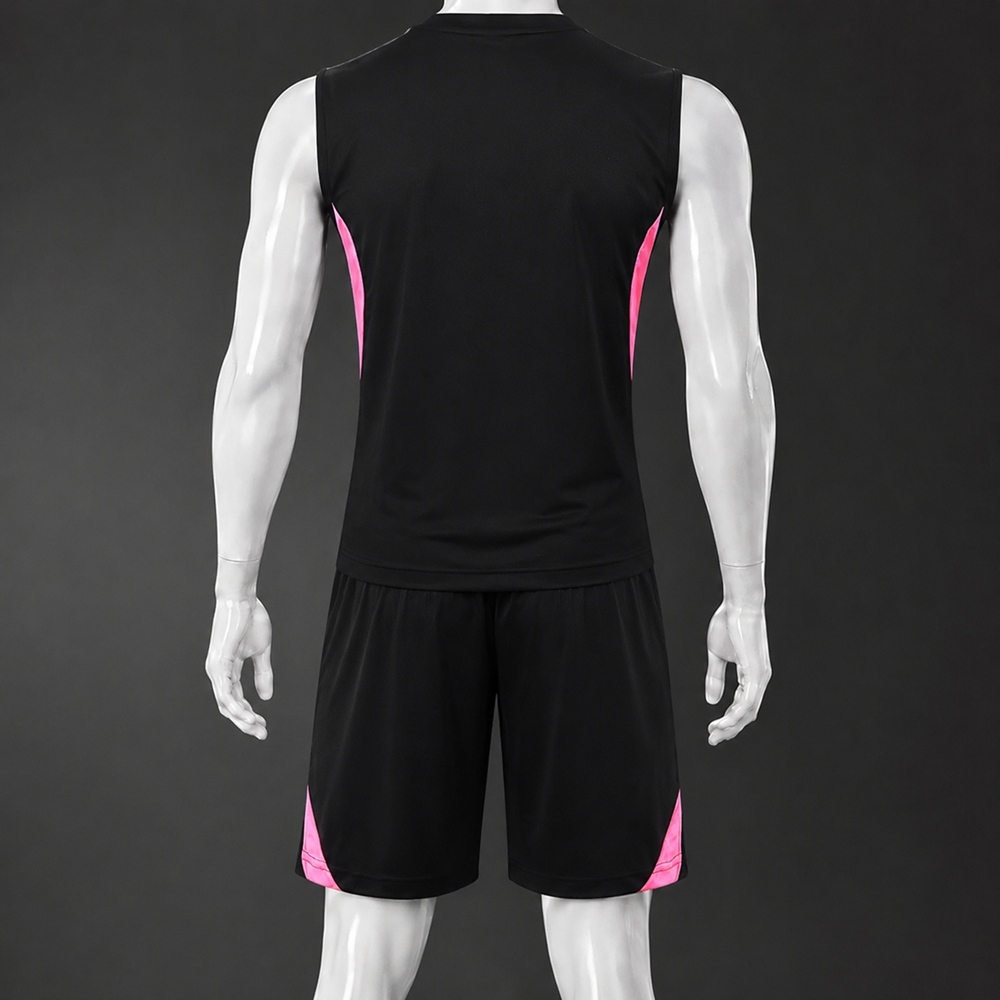 Arsenal 25/26 Black Pink Training Vest kit Foto 2