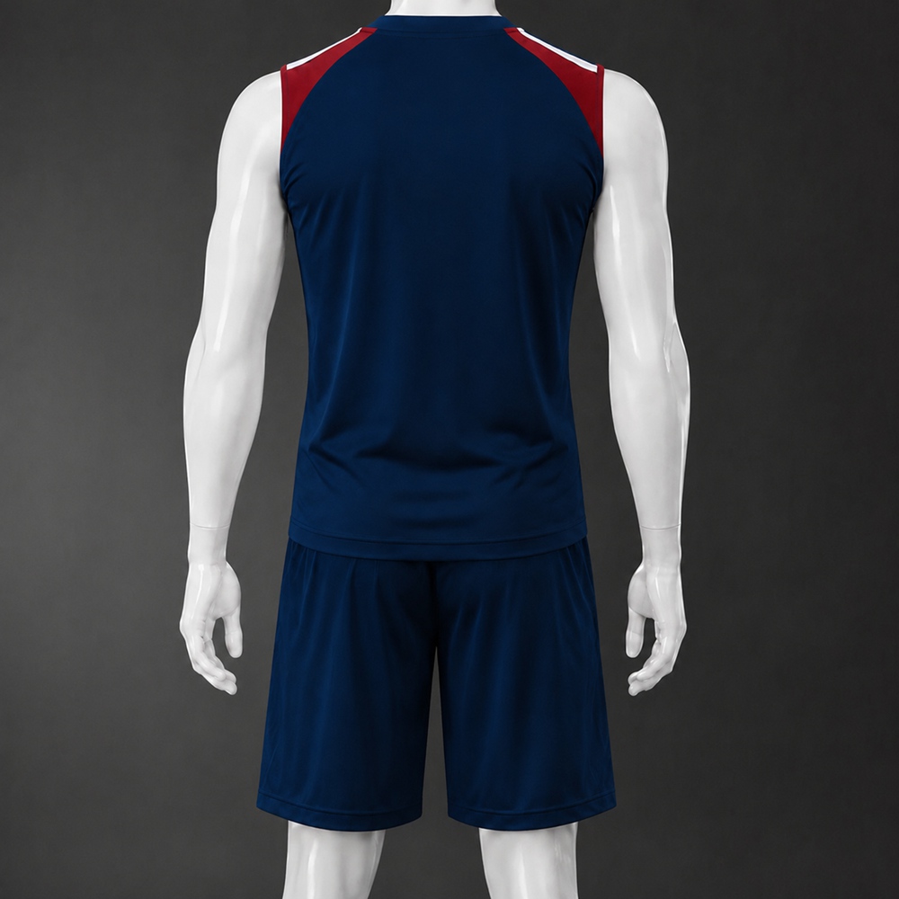 Arsenal 25/26 Navy Red Training Vest kit Foto 2