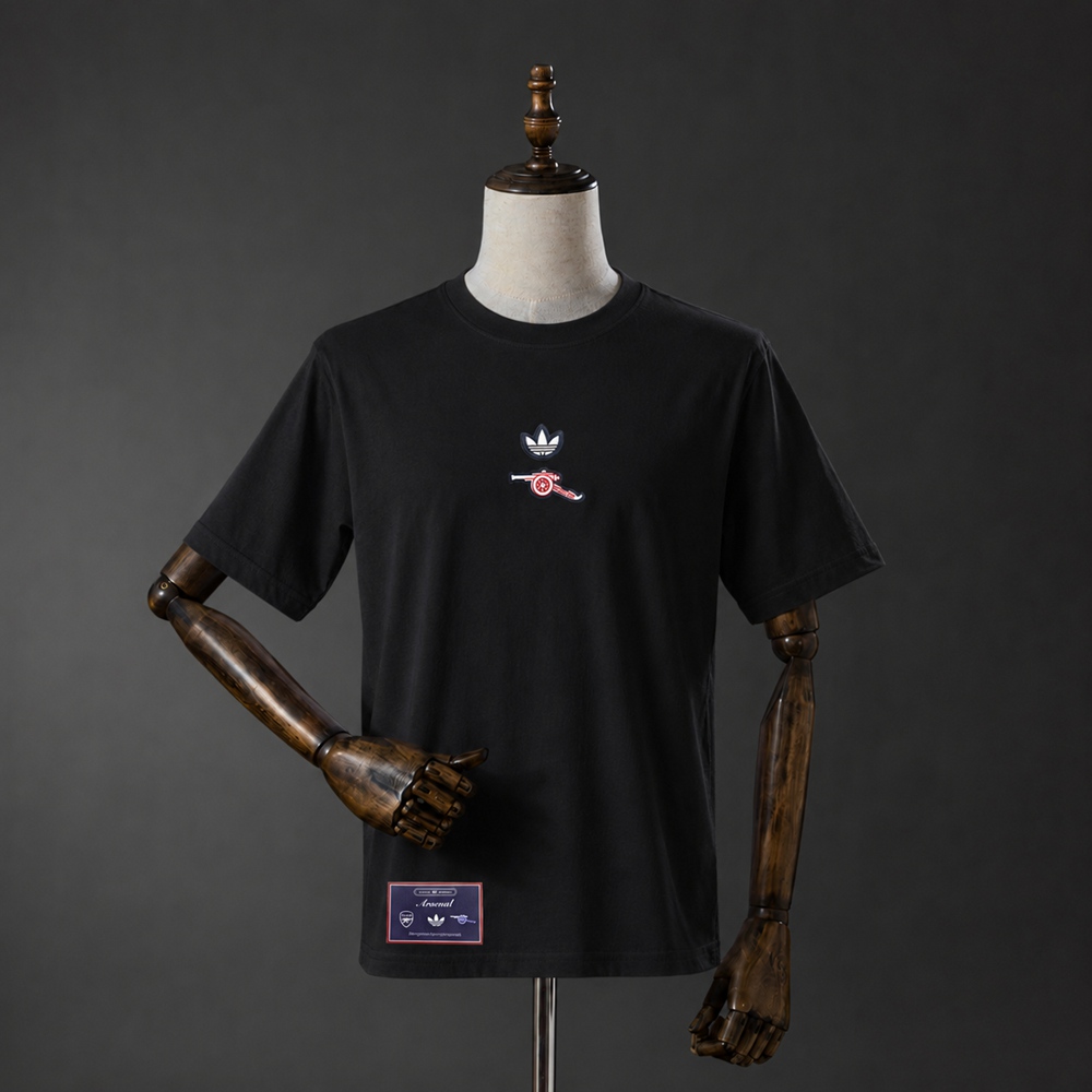 Arsenal Black Originals Retro Style Casual Shirt