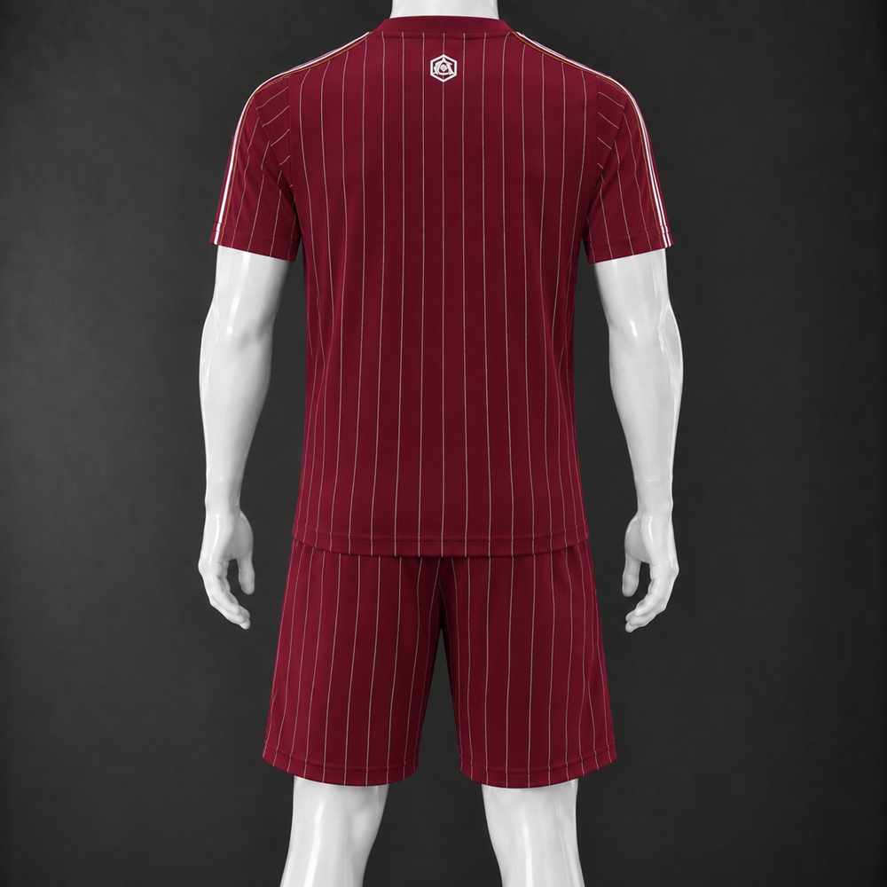 Arsenal 26/27 Burgundy Short-Sleeve Shorts Set Foto 2