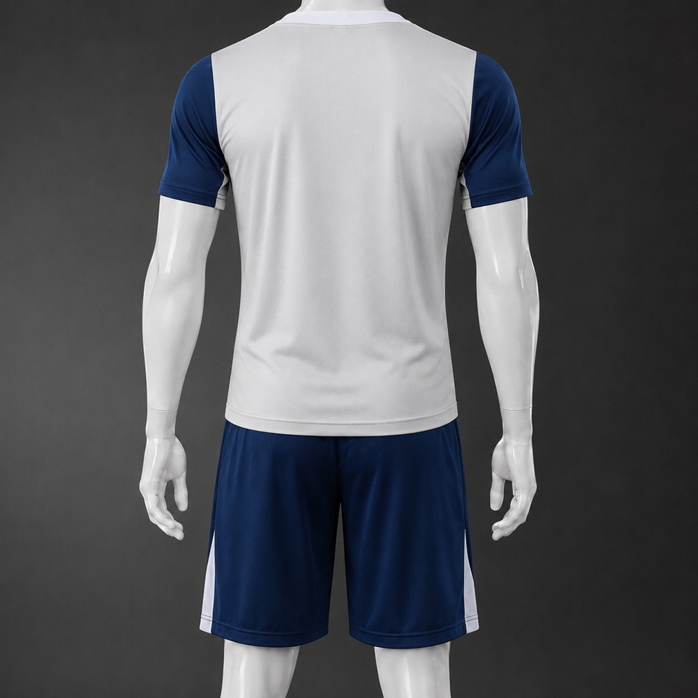 Tottenham 25/26 Gray Navy Short Sleeve Short Set Foto 2