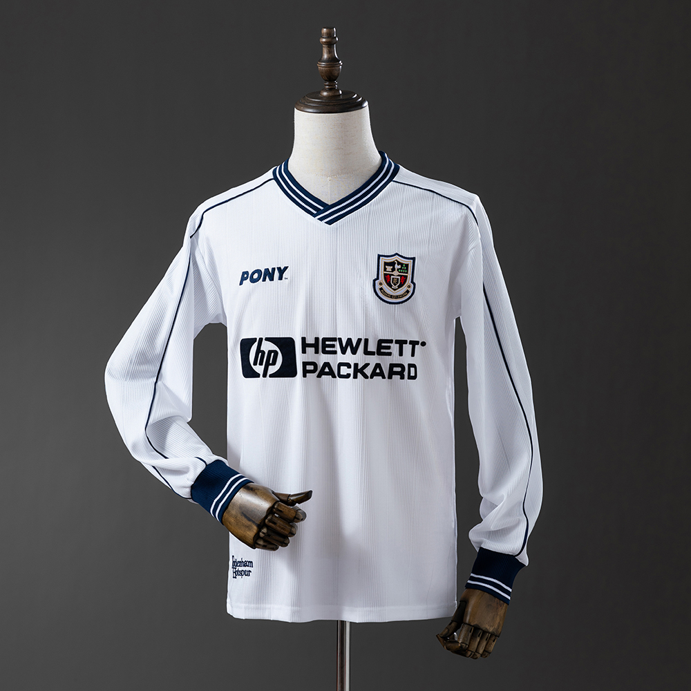 Tottenham Hotspur 97/99 Home Long Sleeve Retro Jersey