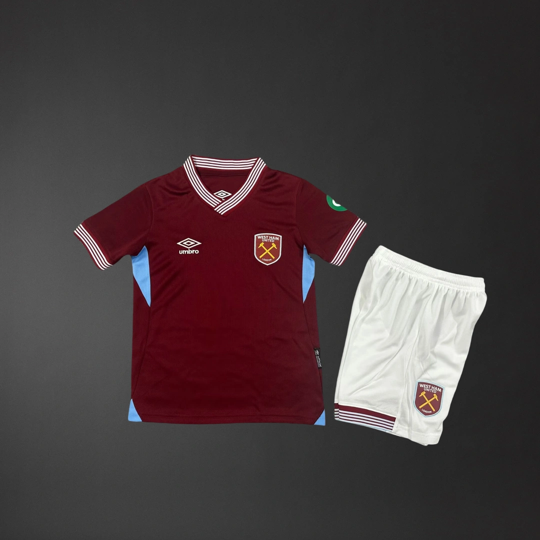 West Ham United 25/26 Home kids kit Jersey