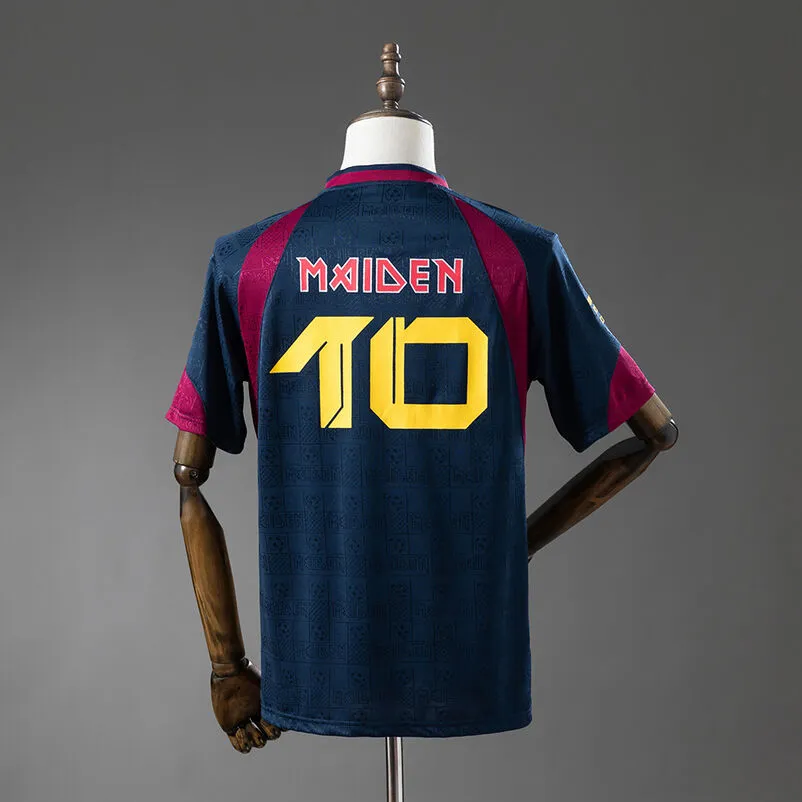 Iron Maiden x West Ham United 2010 Home Retro Jersey Foto 2