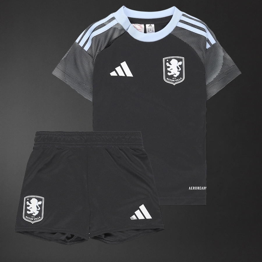 Aston Villa 25/26 Away Kids Kit Jersey