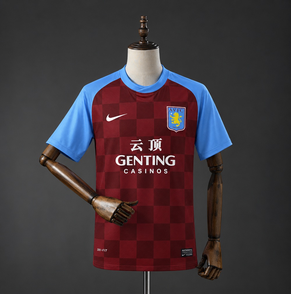Aston Villa 11/12 Home Retro Jersey