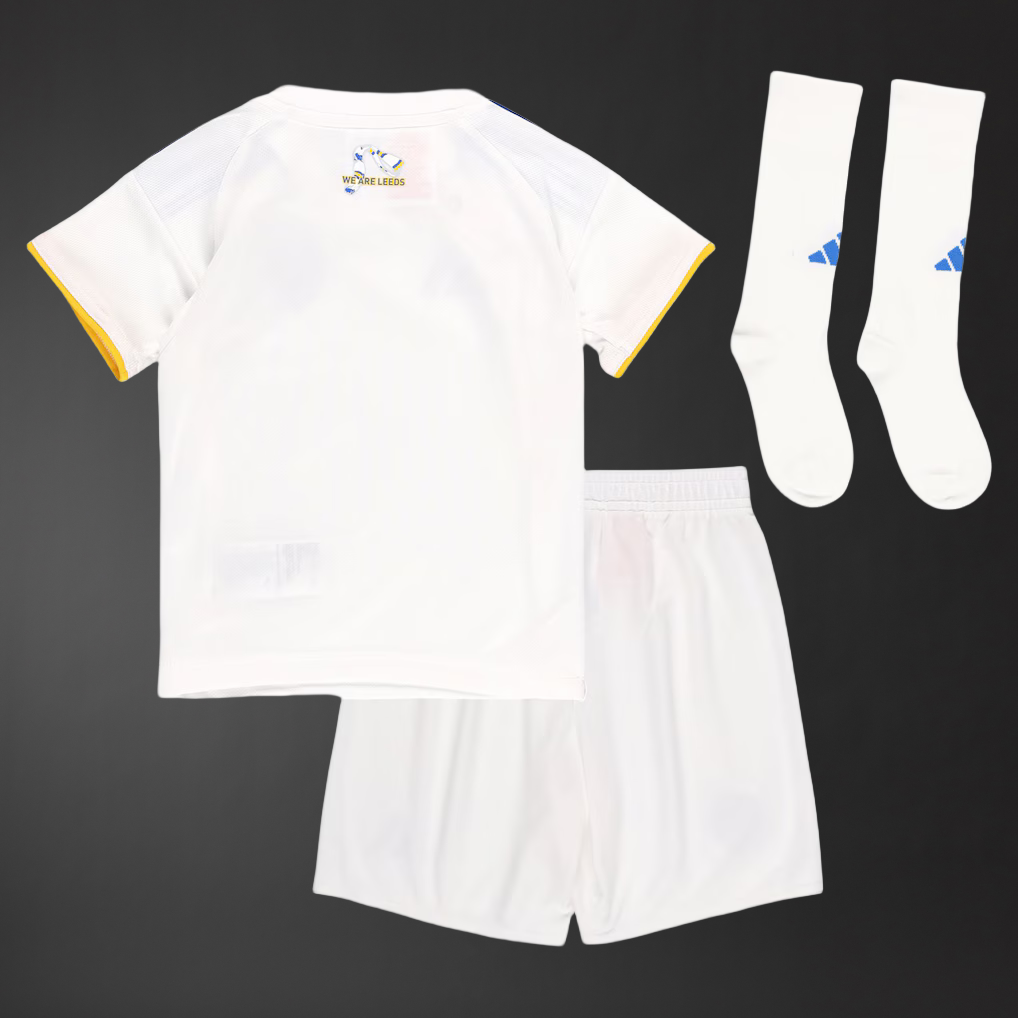 Leeds United 25/26 Home Full kids kit Jersey Foto 2