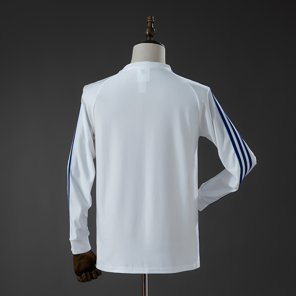 Leeds United Terrace Icons White Long Sleeve T-Shirt Foto 2