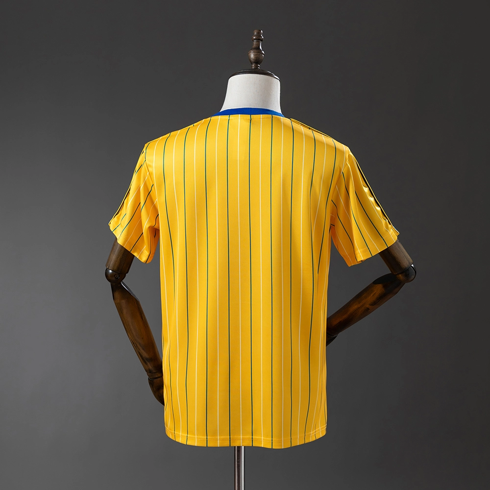 Leeds United Terrace Icons Yellow T-Shirt Foto 2