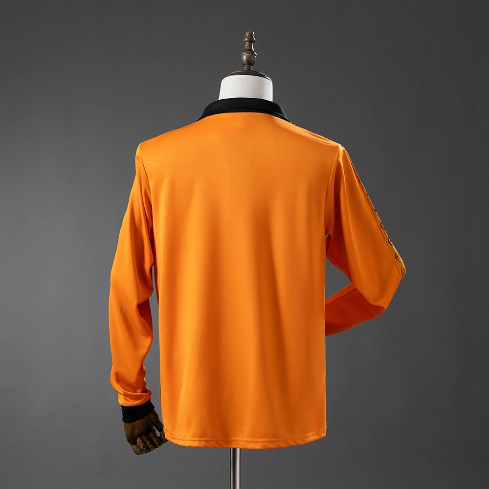 Wolves 80/81 Home Long Sleeve Retro Jersey Foto 2