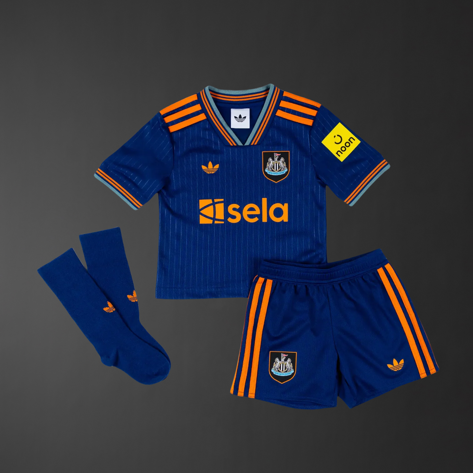 Newcastle United 25/26 Third Away Full kids kit Jersey