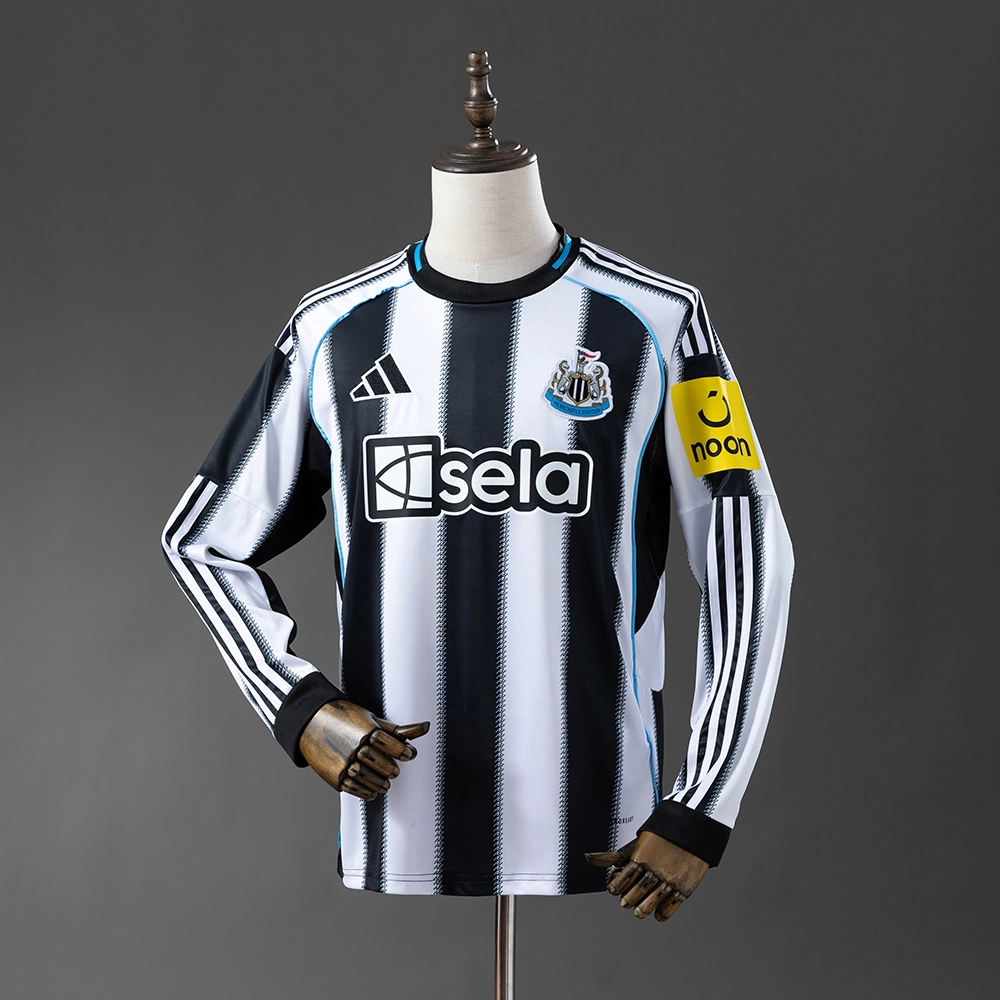 Newcastle United 25/26 Home Long Sleeve Jersey