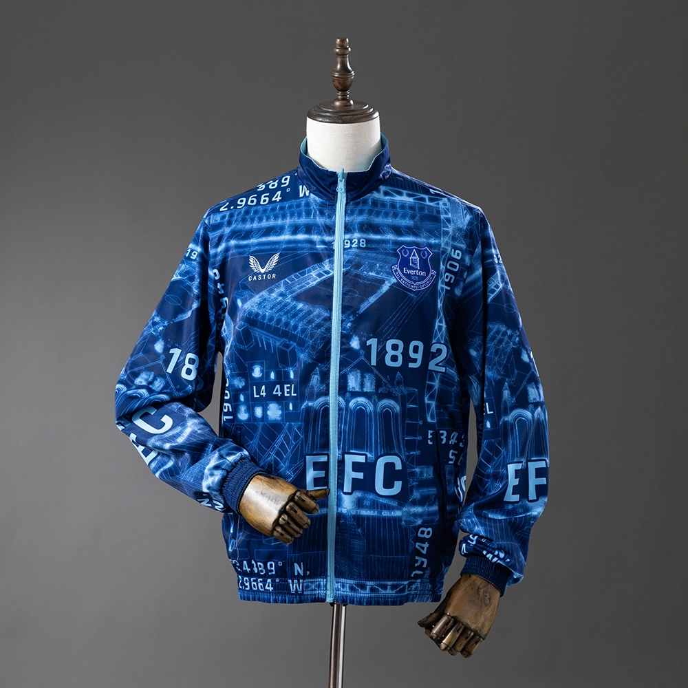 Everton 25/26 Reversible Anthem Jacket Windbreaker Foto 2