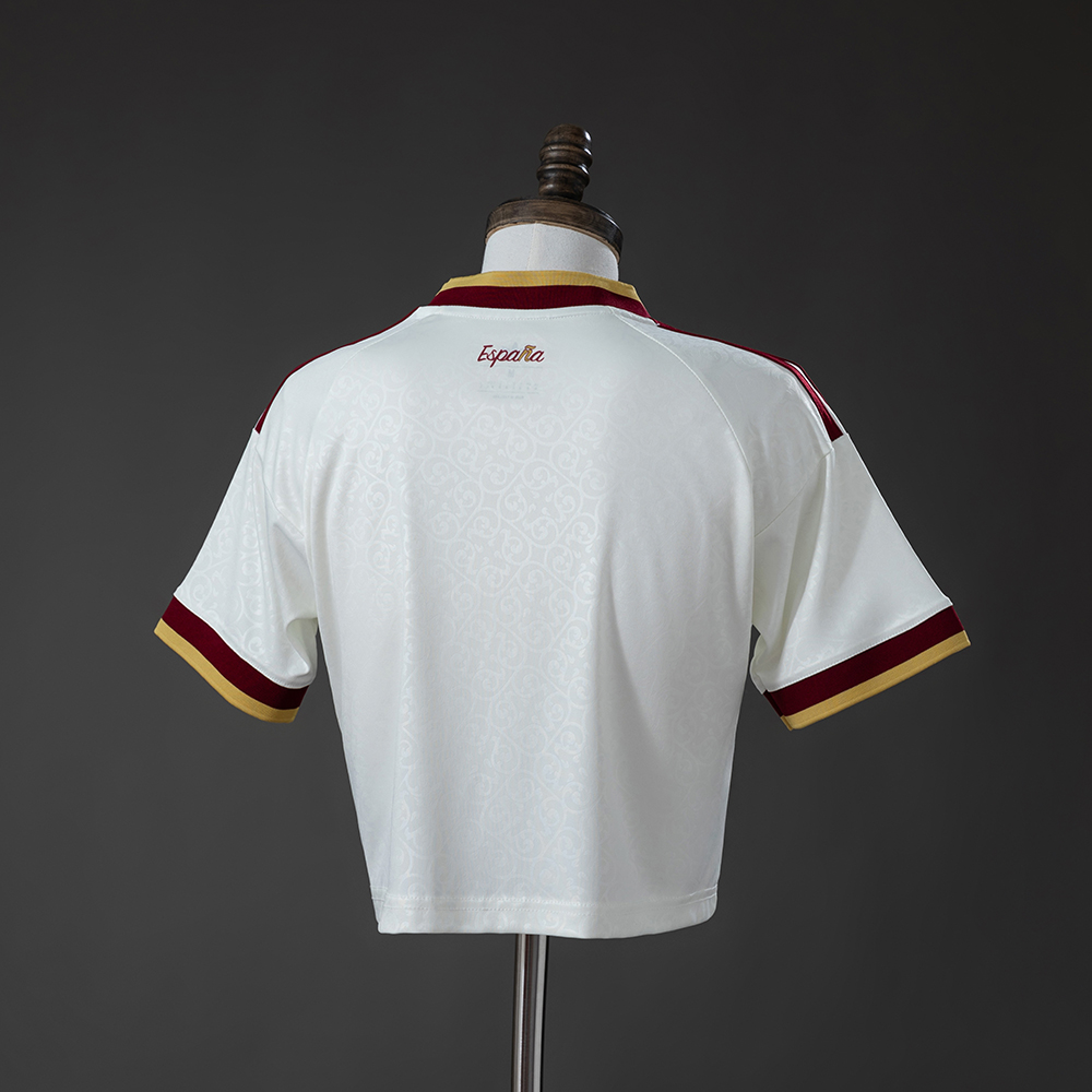 Spain 2026 Away 2-Star Champion Edition Womens Crop Jersey Foto 2