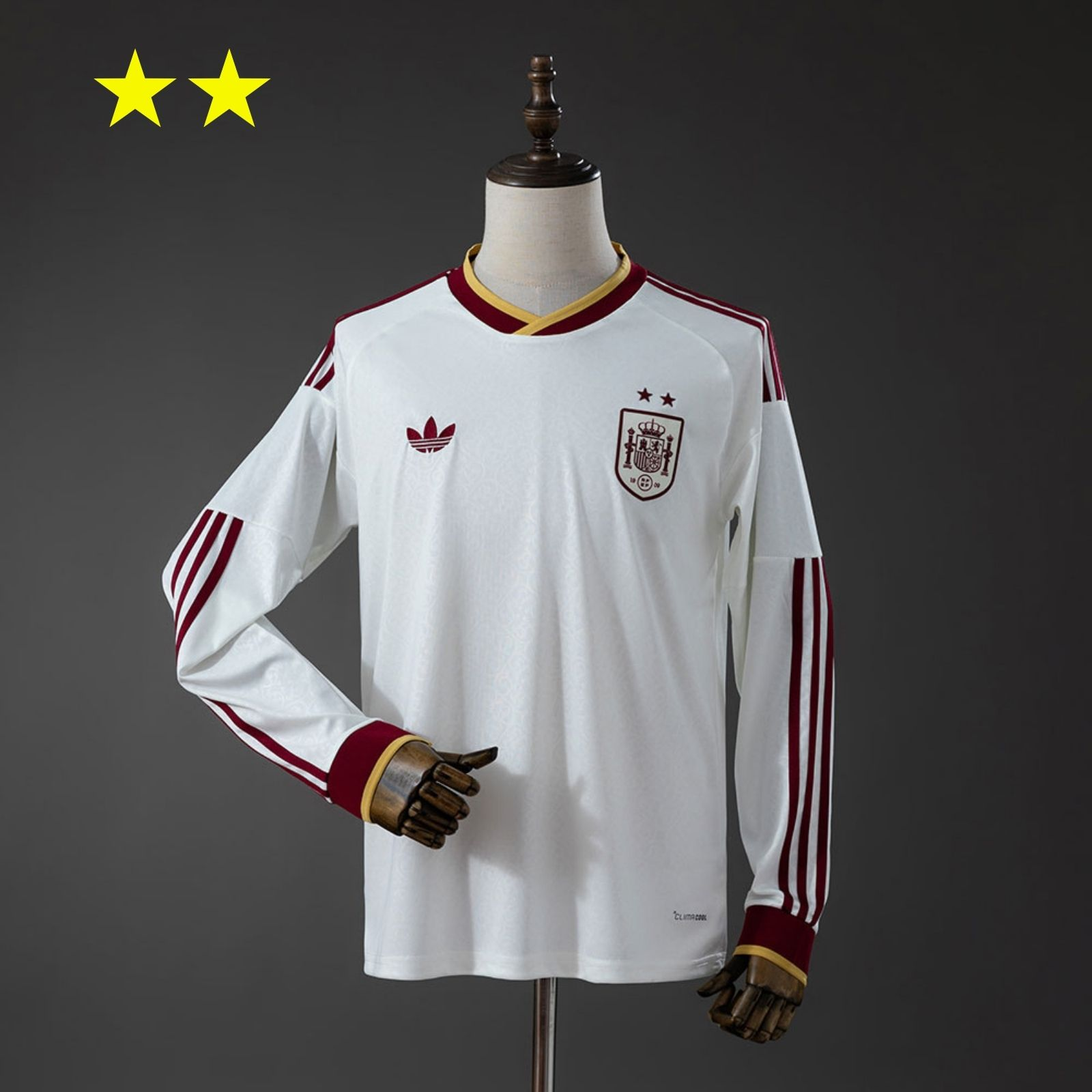 Spain 2026 2-Star Away Long Sleeve Jersey