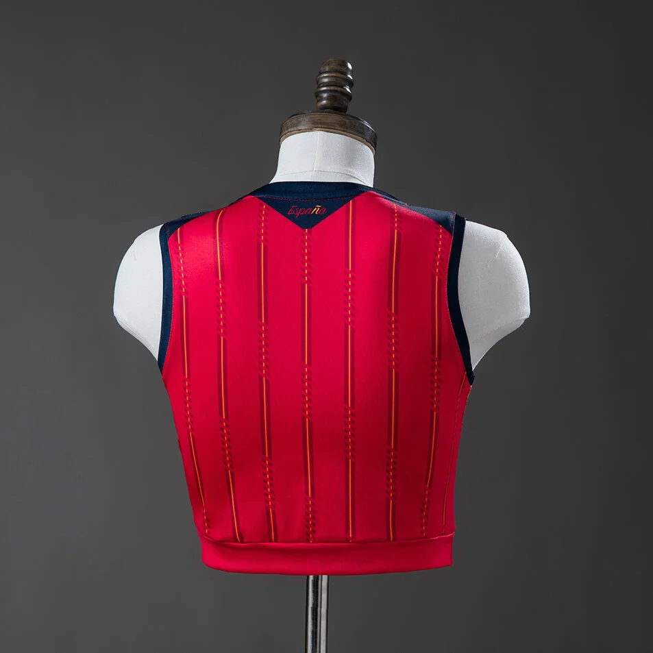 Spain 2026 Women's Crop Tank Top Home Jersey Foto 2