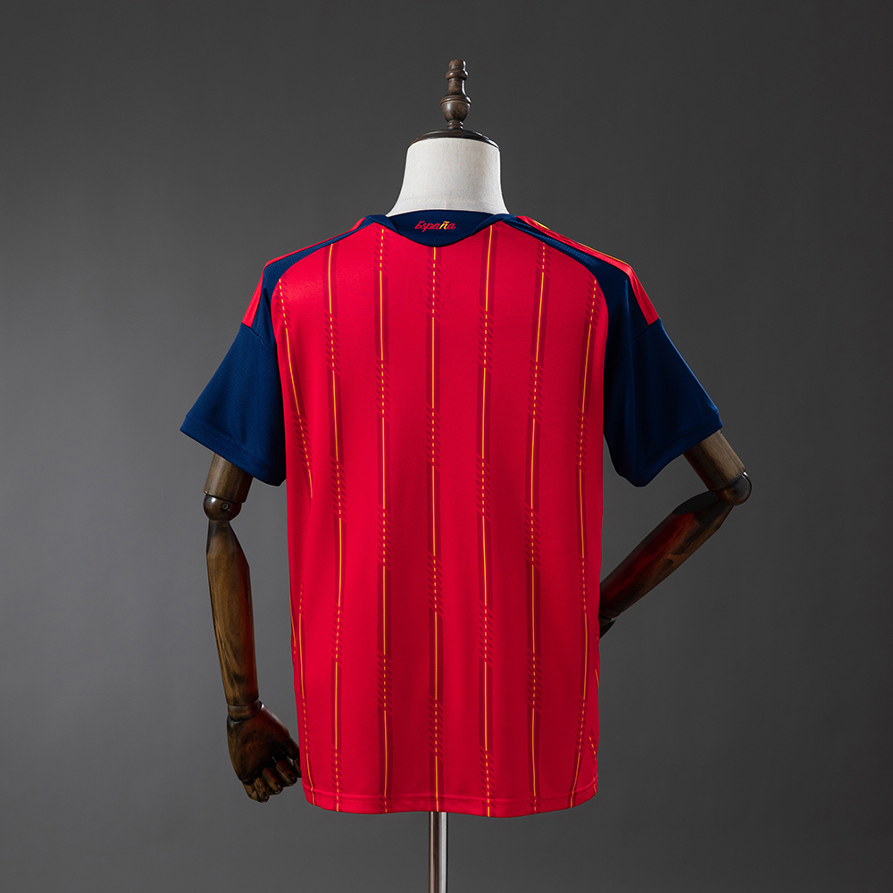 Spain 2026 2-Star Home Champion Edition Jersey Foto 2