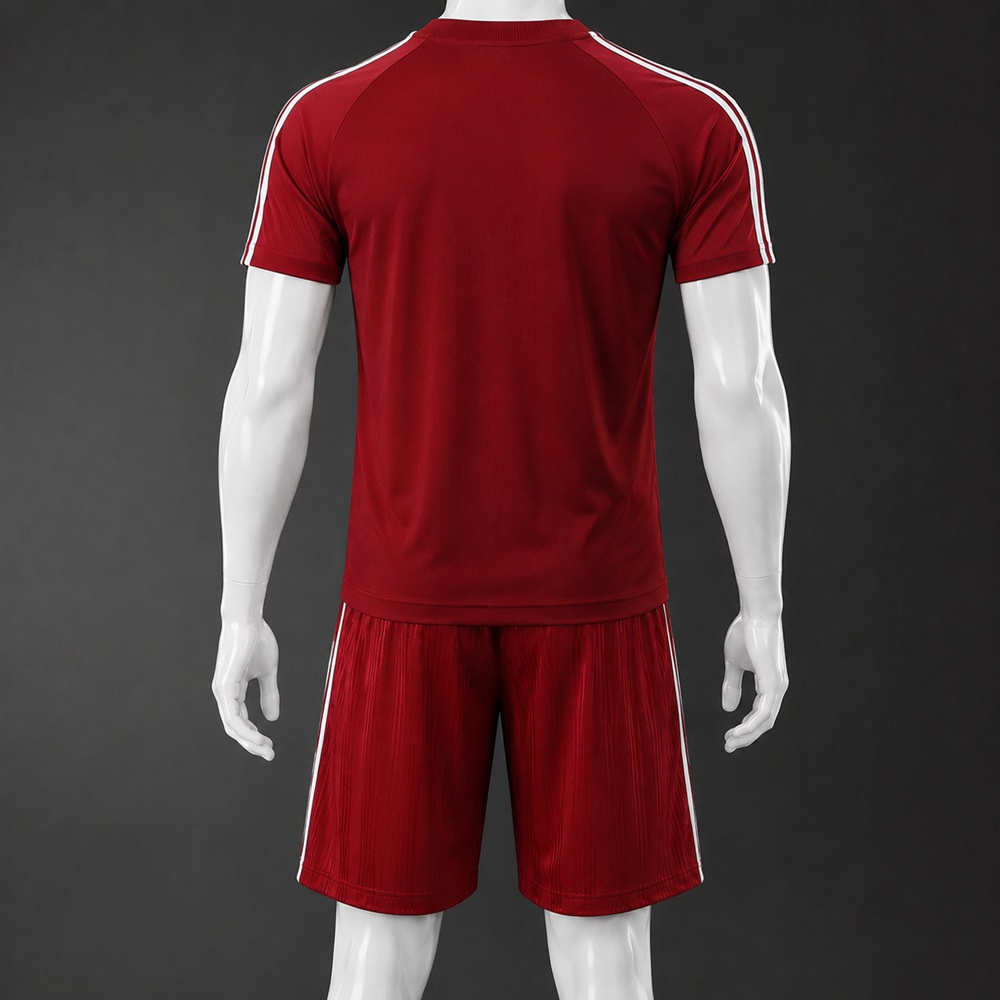Spain 26/27 Maroon Short Sleeve Short Set Foto 2
