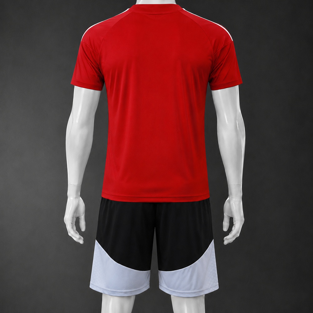 Spain 26/27 Red White Short sleeve kit Foto 2