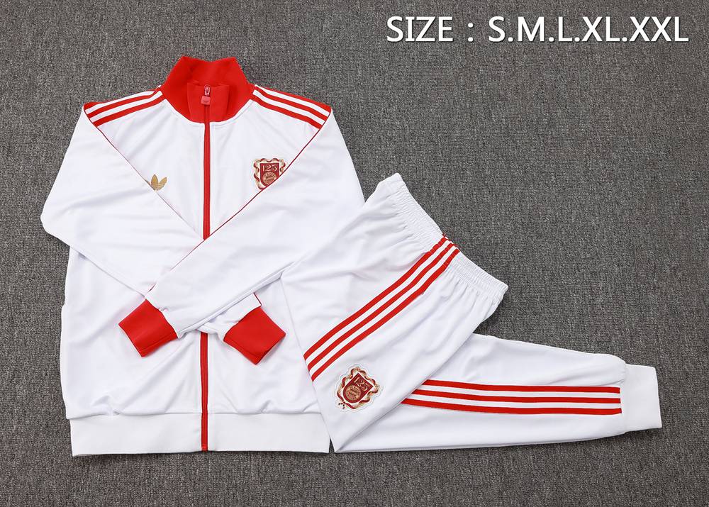 Spain 25/26 White Red Jacket Kit Foto 2
