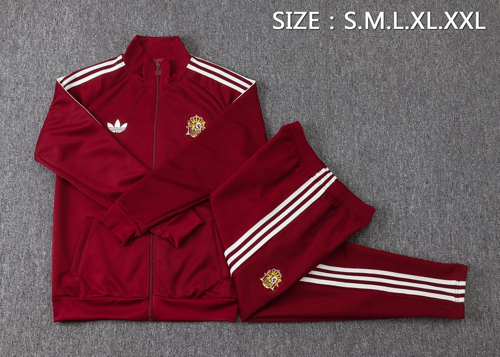 Spain 26/27 Burgundy Jacket Kit Foto 2