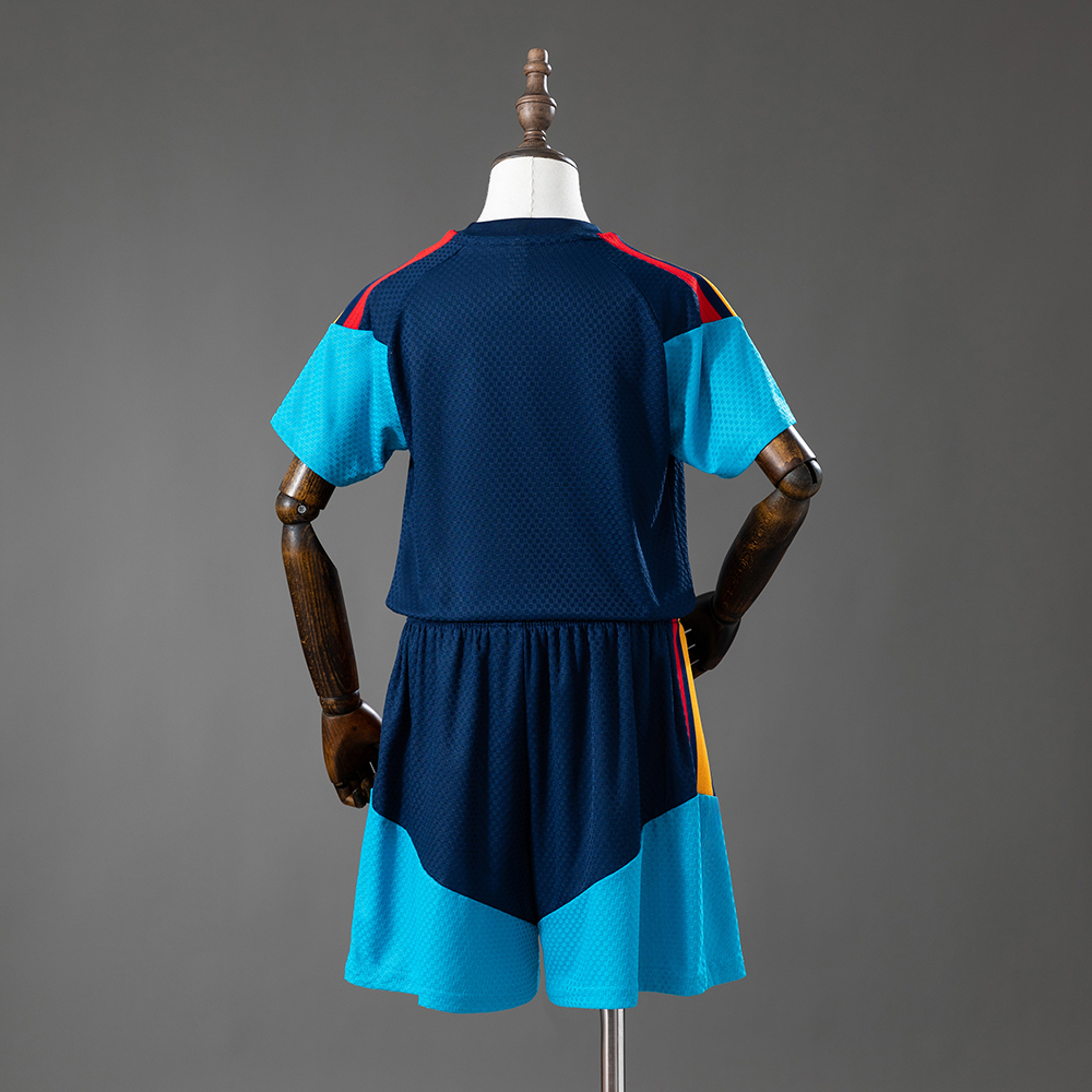 Spain 2026 Player Version Training Kids Kit Jersey - Royal Blue Foto 2