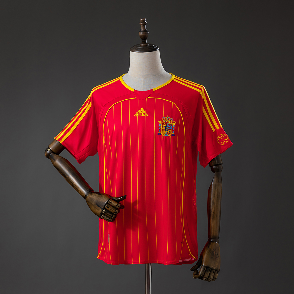 Spain 2006 Home Retro Jersey