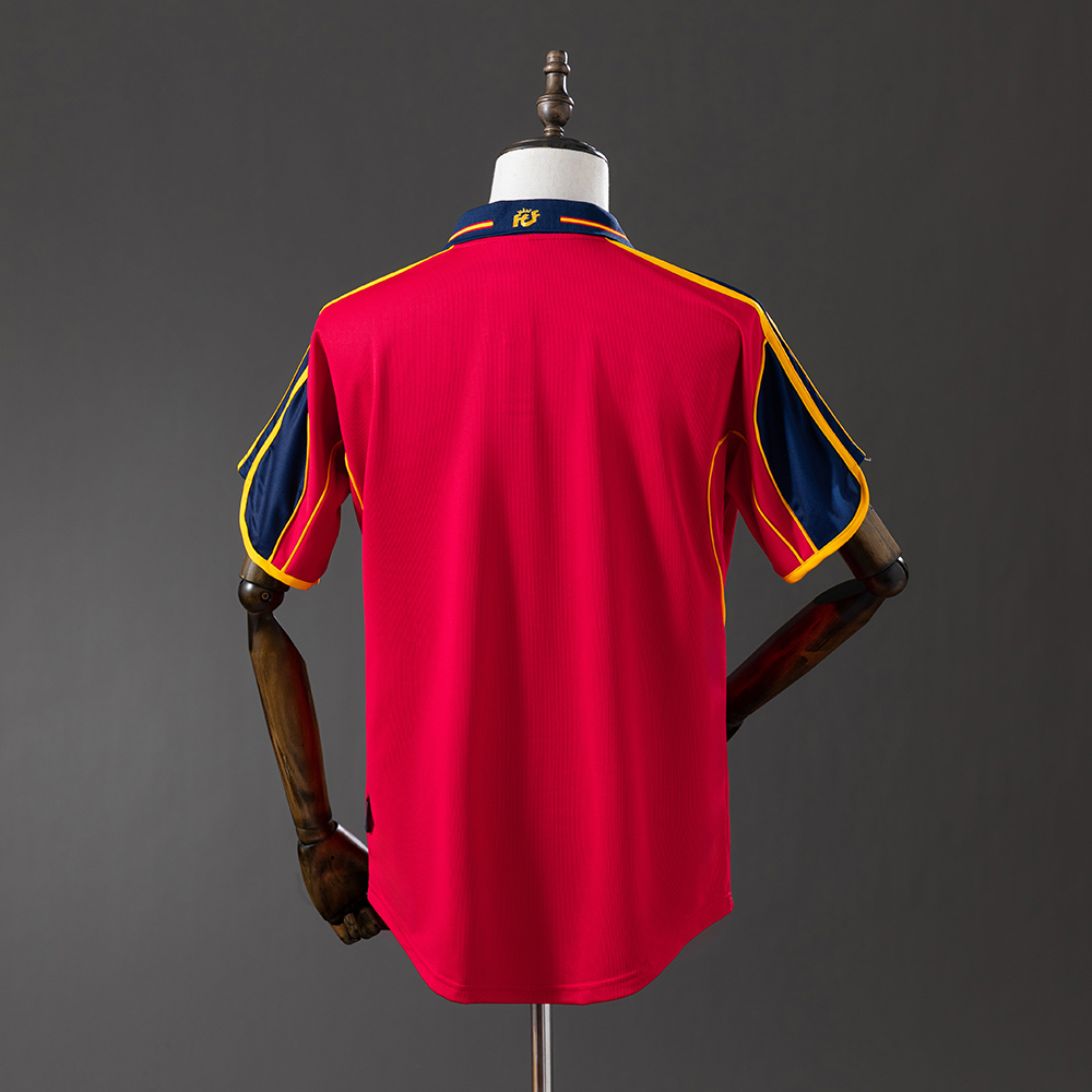 Spain 2000 Home Retro Jersey Foto 2